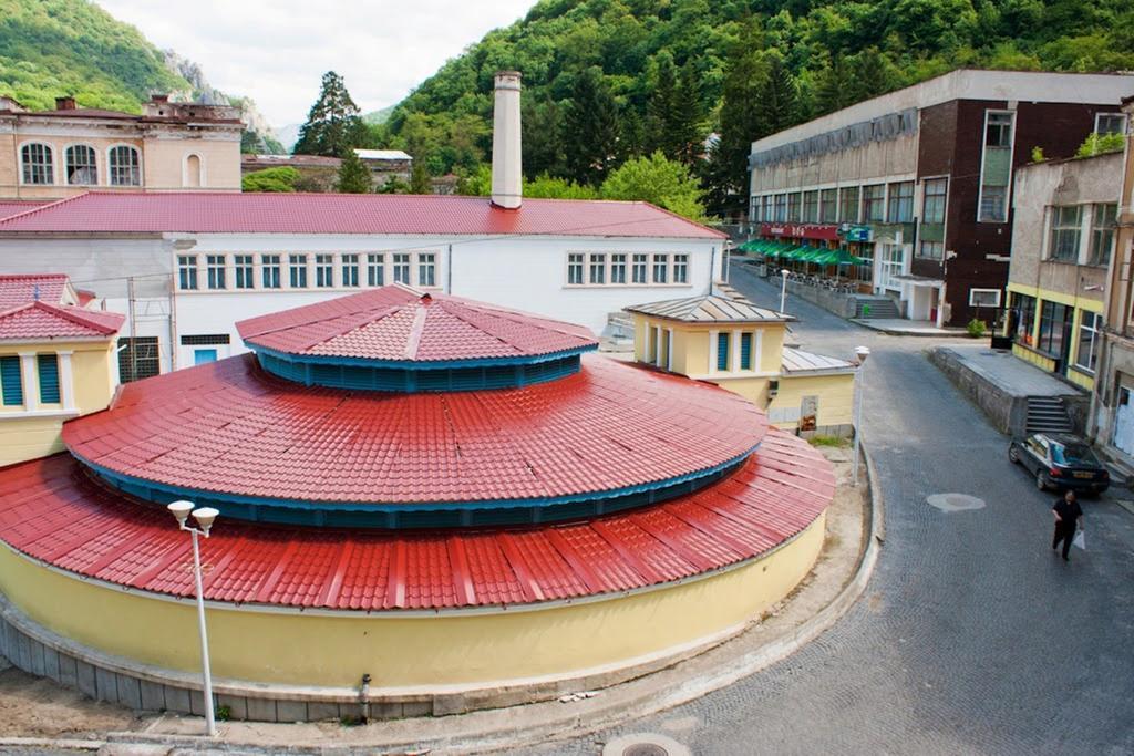 Băile Herculane Hotel Cerna المظهر الخارجي الصورة